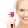 Portable USB Charging Waterproof Face Eyes Massager, Pocket Mini Ring Face and Eye Massager for Facial Skin Care