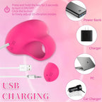 Portable USB Charging Waterproof Face Eyes Massager, Pocket Mini Ring Face and Eye Massager for Facial Skin Care