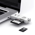 2 in 1 USB 3.0 Card Reader for Micro SD and TF Cards High Speed Adapter