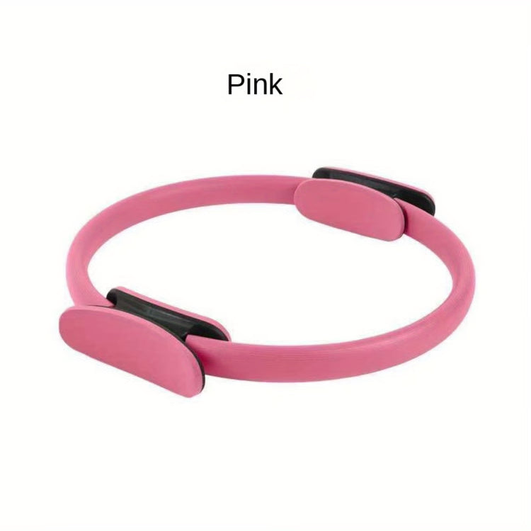 Yoga Pilates Ring for Home Exercise, Resistance Elastic Gym Workout, Monochrome Fitness Ring, Body Stretch Ring