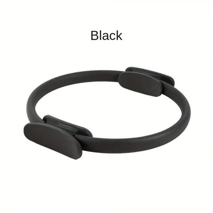 Yoga Pilates Ring for Home Exercise, Resistance Elastic Gym Workout, Monochrome Fitness Ring, Body Stretch Ring