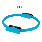 Yoga Pilates Ring for Home Exercise, Resistance Elastic Gym Workout, Monochrome Fitness Ring, Body Stretch Ring