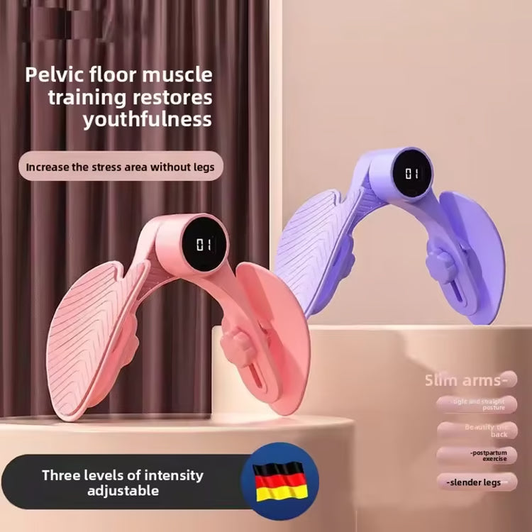 Pelvic Floor Trainer with Counter for Inner Thigh Toning and Full Body Sculpting