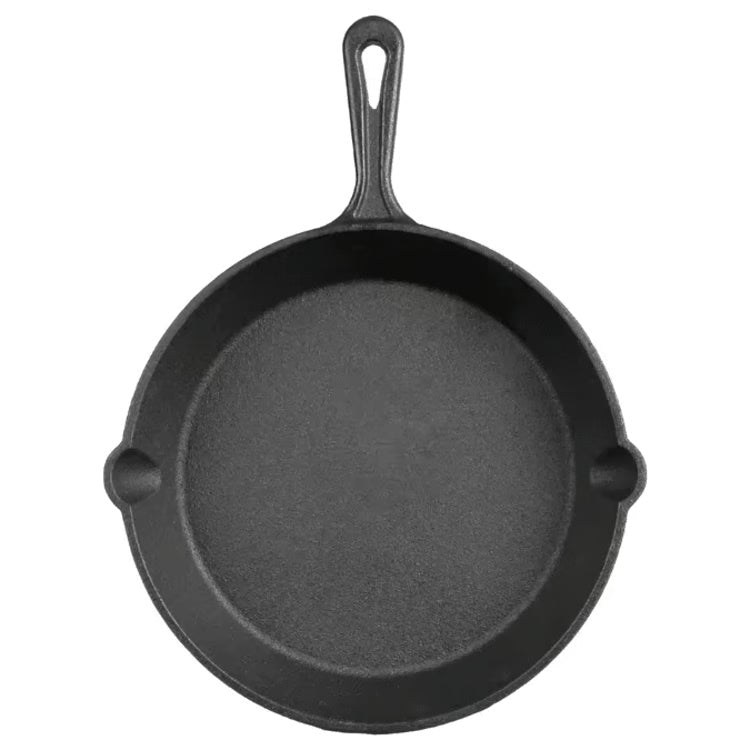 Heat Pro Pre-Seasoned Cast Iron Skillet for Even Cooking & Long-Lasting Performance