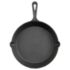 Heat Pro Pre-Seasoned Cast Iron Skillet for Even Cooking & Long-Lasting Performance